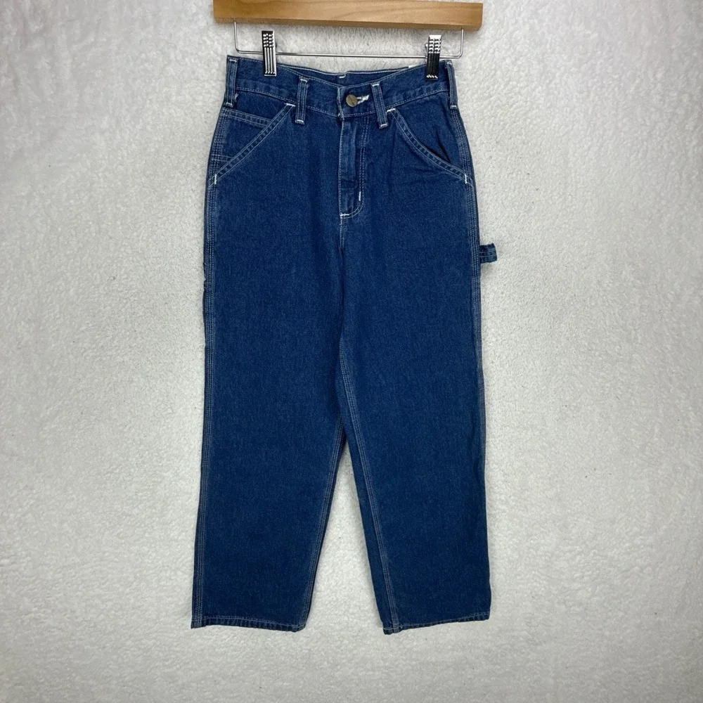 Carhartt‎ For Kids Boys Dungaree Carpenter Jeans Size 12 Slim NWT NOS